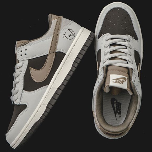Nike Dunk Sb Low Retro White Brown casual sneakerd